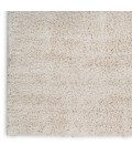 Nourison Modern Shag Ivory Beige MMD04 7 ft. 10 in. X 9 ft. 10 in. Rect. Rug