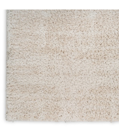 Nourison Modern Shag Ivory Beige MMD04 7 ft. 10 in. X 9 ft. 10 in. Rect. Rug