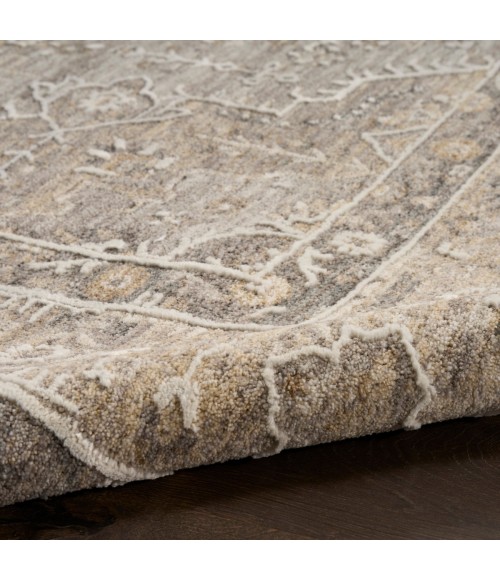 Nourison Retreat Grey RET02 5 ft. X 8 Rect. Rug