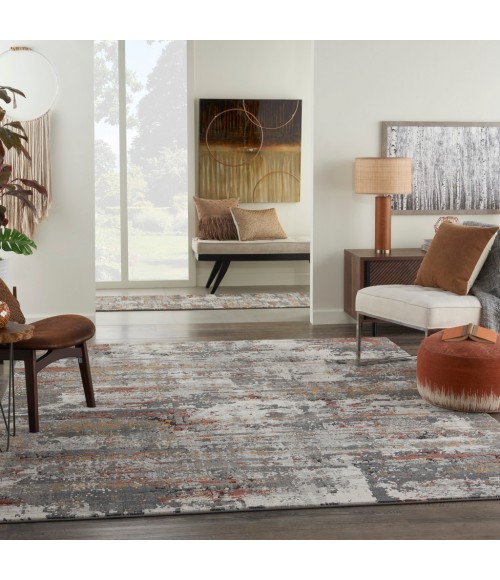 Nourison Ludlow Area Rug LDW02-Grey/Multi