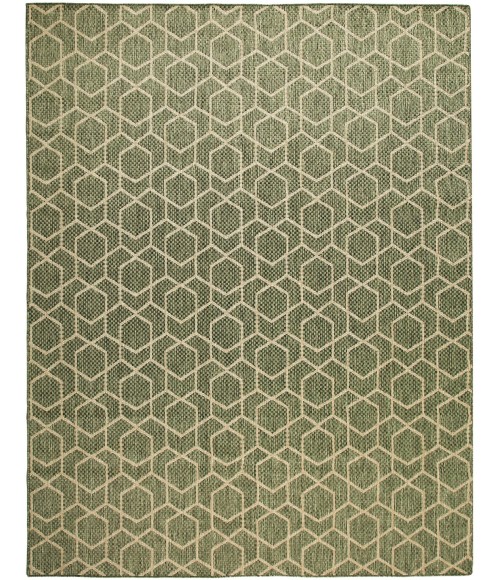 Nourison Horizon Indoor/Outdoor Green HOZ01 10 ft. X 14 ft. Rect. Rug