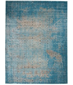 Nourison Karma - Krm01 Blue Area Rug 6 ft. 7 X 9 ft. 6 Rectangle