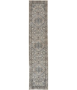 Nourison Concerto Ivory Grey CNC05 2 ft. 2 in. X 12 ft. Rect. Rug