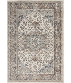 Nourison Concerto Ivory Grey CNC05 6 ft. X 9 ft. Rect. Rug