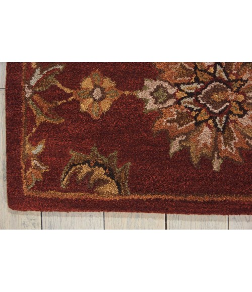 Nourison INDIA HOUSE Area Rug Nourison India House Runner Area Rug IH83-Brick