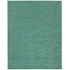 Nourison Essentials - Nre01 Blue Green Area Rug 10 ft. X 14 ft. Rectangle