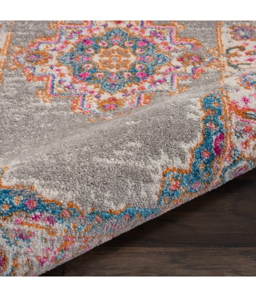 Passion Area Rug Nourison Passion Area Rug PSN03 Grey 12' x 18'
