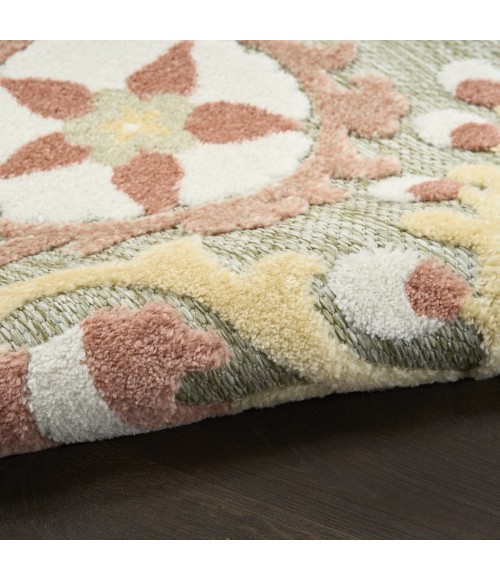 Nourison Aloha Sage Rose ALH17 9 ft. X 12 ft. Rect. Rug