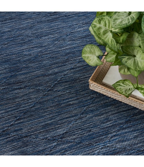 Nourison Practical Solutions Navy Blue PSL01 5 ft. X 7 ft. Rect. Rug