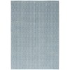 Nourison Washable Charm Blue Ivory WCH02 4 ft. X 6 ft. Rect. Rug