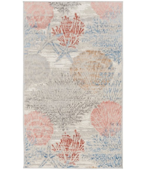 Nourison Pompeii Multicolor PMP04 2 ft. X 3 ft. Rect. Rug
