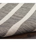 Nourison Positano Charcoal Ivory POS03 2 ft. X 6 ft. Rect. Rug