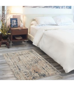 Nourison Concerto Beige Grey CNC01 3 ft. X 5 ft. Rect. Rug
