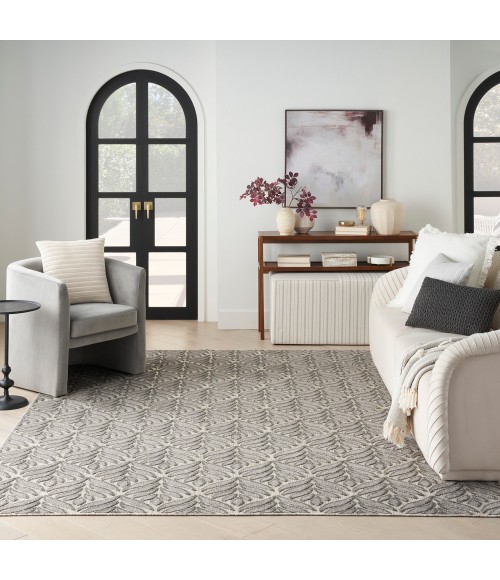Nourison Aloha Area Rug ALH35 Charcoal