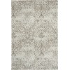 Nourison Damask White DAS06 6 ft. x 9 ft. Rect. Rug