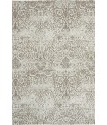 Nourison Damask White DAS06 6 ft. x 9 ft. Rect. Rug