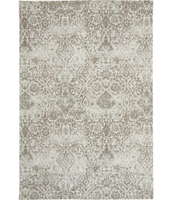 Nourison Damask White DAS06 6 ft. x 9 ft. Rect. Rug