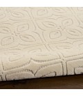 Nourison Washable Charm Ivory WCH03 4 ft. X 6 ft. Rect. Rug