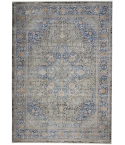 Nourison Starry Nights - Stn07 Blue Area Rug 8 ft. X 10 ft. Rectangle