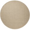 Nourison Tulum Taupe TLM03 8 ft. X Round Rug