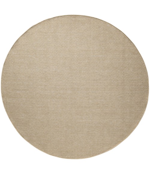 Nourison Tulum Taupe TLM03 8 ft. X Round Rug