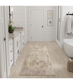 Nourison Home Astra Machine Washable ASW11 Rust Multicolor 2 ft. 2 in. X 8 ft. Area Rug