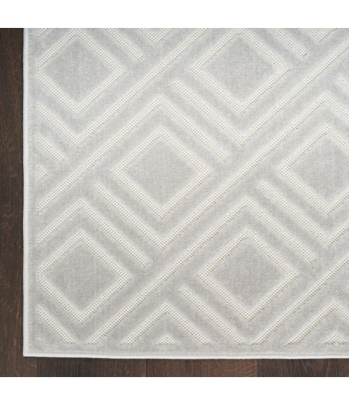 Nourison Casual Light Grey CSU03 3 ft. 11 in. X 5 ft. 11 in. Rect. Rug