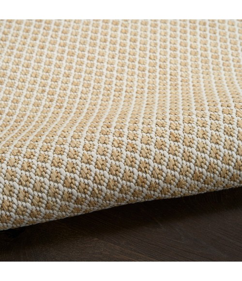 Nourison Courtyard Natural COU01 9 ft. X 12 ft. Rect. Rug