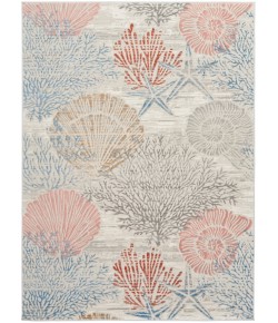 Nourison Pompeii Multicolor PMP04 5 ft. 3 in. X 7 ft. 3 in. Rect. Rug