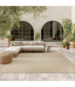 Nourison Tulum Cream TLM03 8 ft. X 10 ft. Rect. Rug