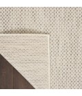 Nourison Courtyard Area Rug COU01 Ivory Silver 3' x 5'