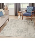 Nourison Quarry Cream Grey QUA01 4 ft. X 6 ft. Rect. Rug