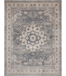 Nourison Quarry Grey/Ivory QUA07 7 ft. X 10 ft. Rect. Rug