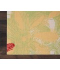 Nourison HOME & GARDEN Area Rug Nourison Home & Garden Runner Area Rug RS022-Green