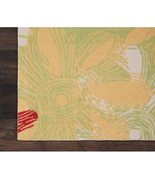 Nourison HOME & GARDEN Area Rug Nourison Home & Garden Runner Area Rug RS022-Green