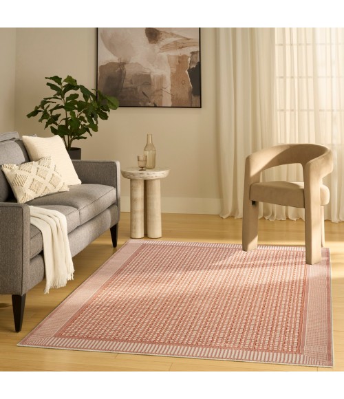 Nourison Nordic Brick Ivory NRC03 5 ft. X 7 ft. Rect. Rug