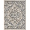 Nourison Concerto Ivory Blue CNC05 7 ft. X 10 ft. Rect. Rug
