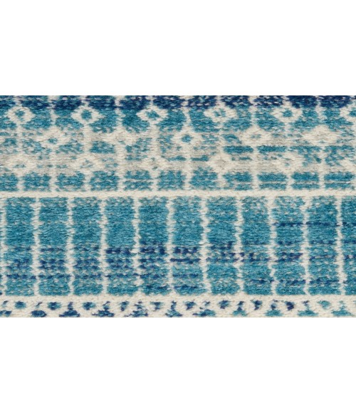 Nourison Passion Navy Blue PSN26 2 ft. X 6 ft. Rectangle Rug