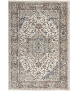 Nourison Concerto Ivory Grey CNC05 5 ft. 3 in. X 7 ft. 3 in. Rect. Rug