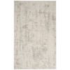 Nourison Concerto Cream Grey CNC01 3 ft. 9 in. X 5 ft. 9 in. Rect. Rug