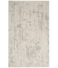 Nourison Concerto Cream Grey CNC01 3 ft. 9 in. X 5 ft. 9 in. Rect. Rug