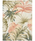 Nourison Aloha Ivory Green ALH43 9 ft. X 12 ft. Rect. Rug