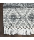 Nicole Curtis Machine Washable Series 3 Area Rug SR303 Black 4' x 6'