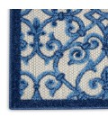 Nourison Aloha Runner Area Rug ALH21-Grey/Blue