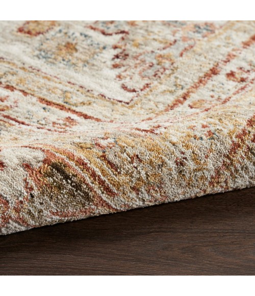 Nourison Petra Rust PTR01 2 ft. 3 in. X 10 ft. 2 in. Rect. Rug
