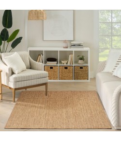 Nourison Horizon Indoor/Outdoor Natural HOZ02 4 ft. X 6 ft. Rect. Rug