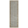 Nourison Nordic Multicolor NRC03 2 ft. X 6 ft. Rect. Rug