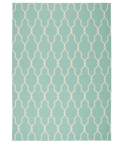 Nourison Home & Garden Area Rug RS087-Aqua
