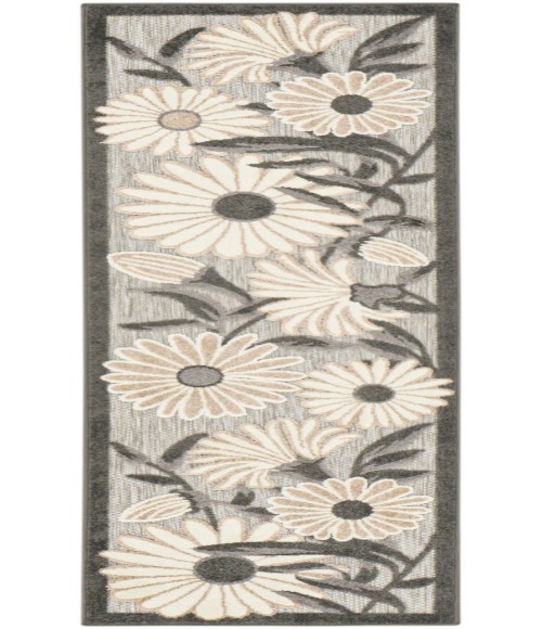 Nourison Aloha Beige ALH33 2 ft. 3 in. X 8 ft. Rectangle Rug