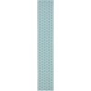 Nourison Reversible Indoor Outdoor Aqua RVB01 2 ft. 2 in. X 12 ft. Rect. Rug